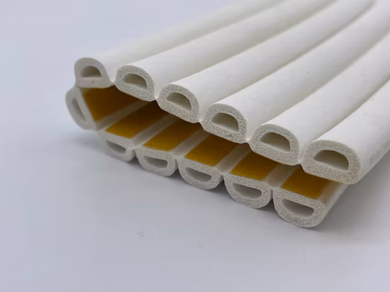 E/D/P/I Door Window Gasket Soundproof Seal Strip Self-Adhesive Rubber Foam Weatherstrip Windows Sealed Door Collision Strip